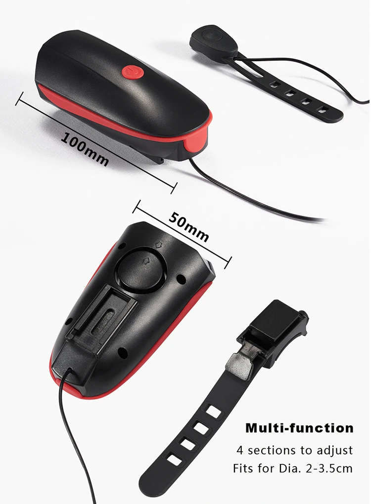 USB Rechargeable Speaker Bicycle Light