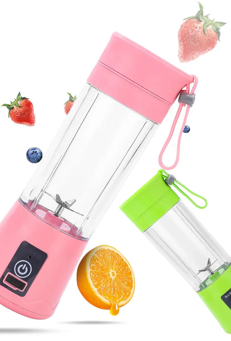 Rechargeable Fruit Blender & Smoothie Maker With USB Port