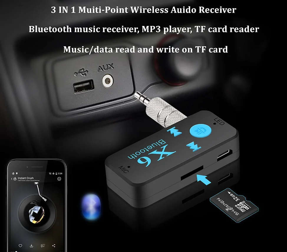 Car Bluetooth Music Receiver