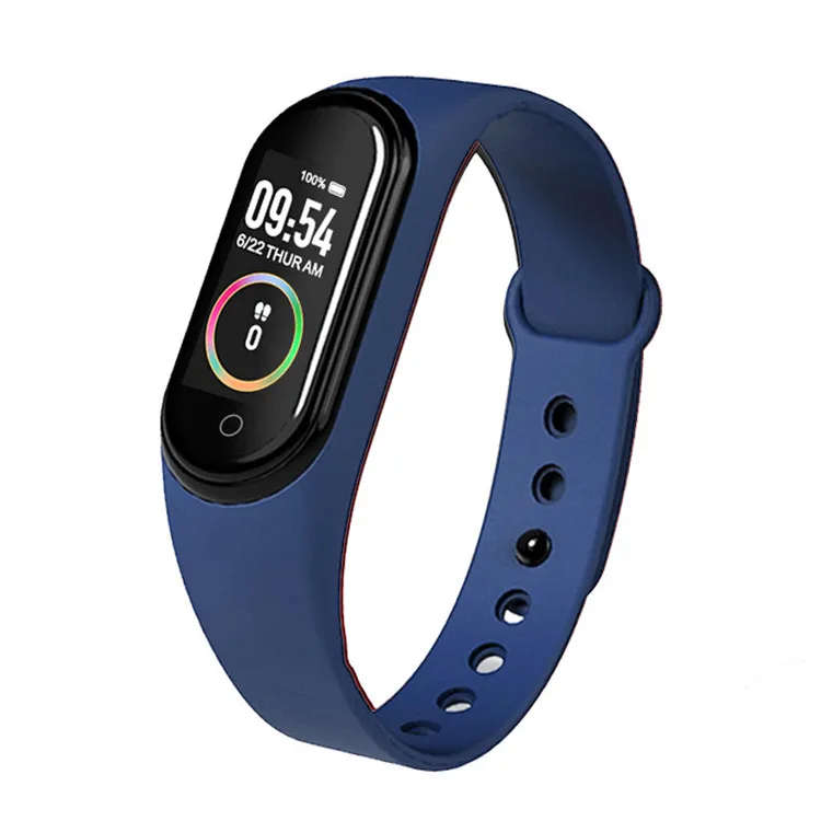 Blue M4 Fitness Tracker Smart Watch
