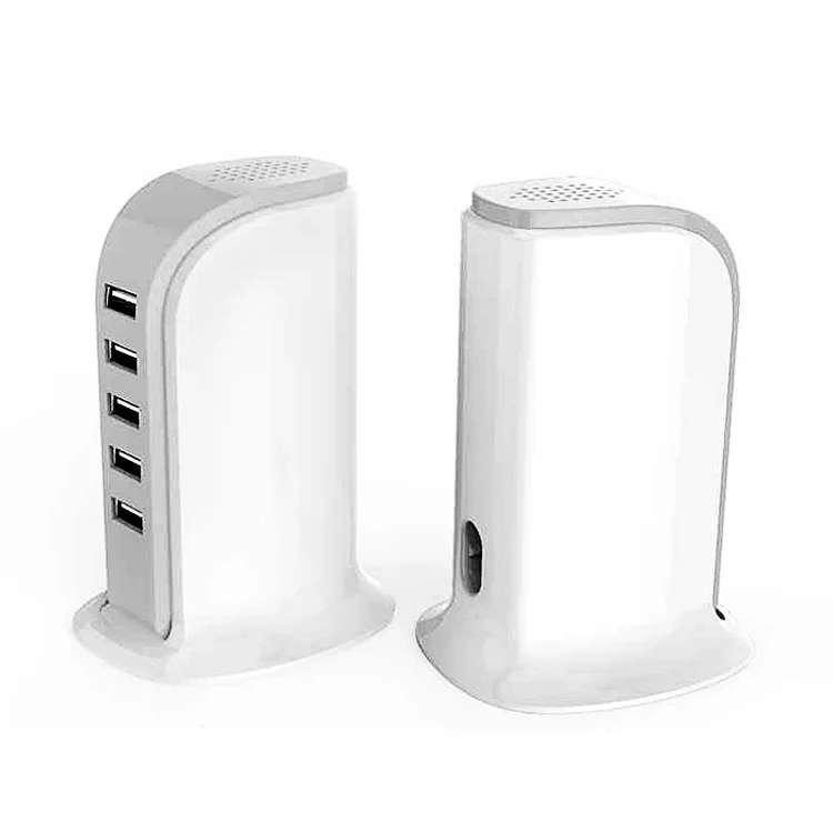 20W 5 USB Power Adapter Charger Socket Charging Dock for Smartphones Tablets