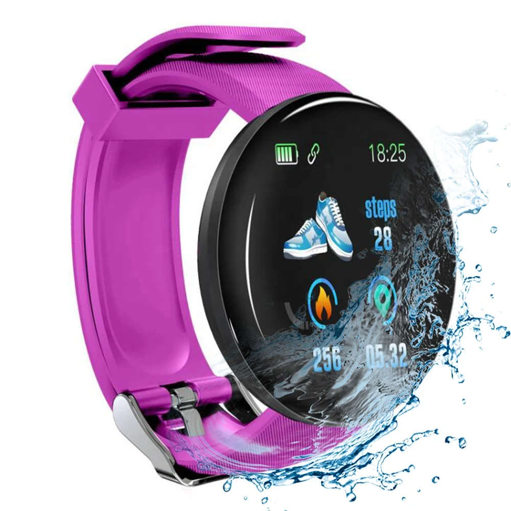 D18 SMART BRACELET AND HEART RATE MONITOR