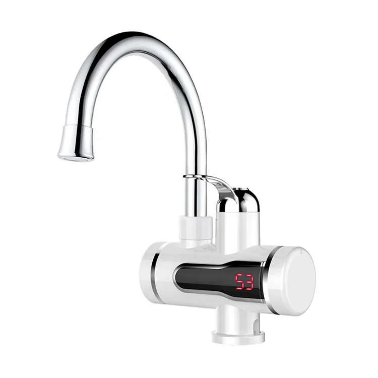 Electric Tankless Instant Hot Water Heater Faucet Kitchen Heating Tap