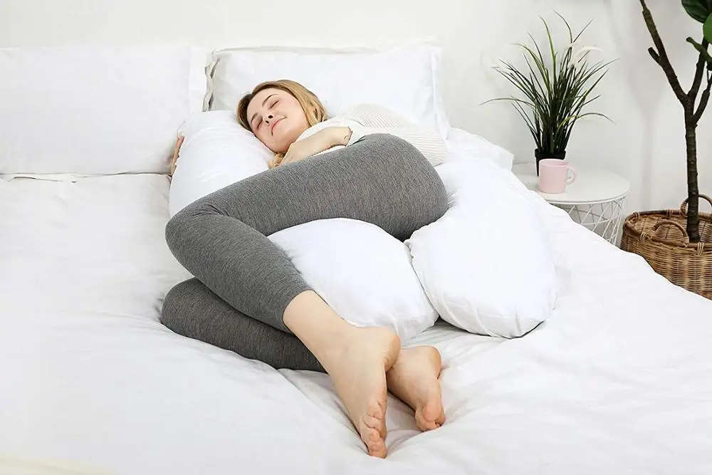 PREGNANT PILLOW (WHITE)