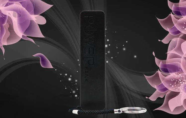 3600mAh Keyring Powerbank (BLACK)