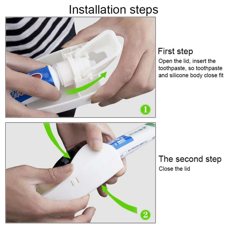 AUTOMATIC TOOTHPASTE SQUEEZING DEVICE