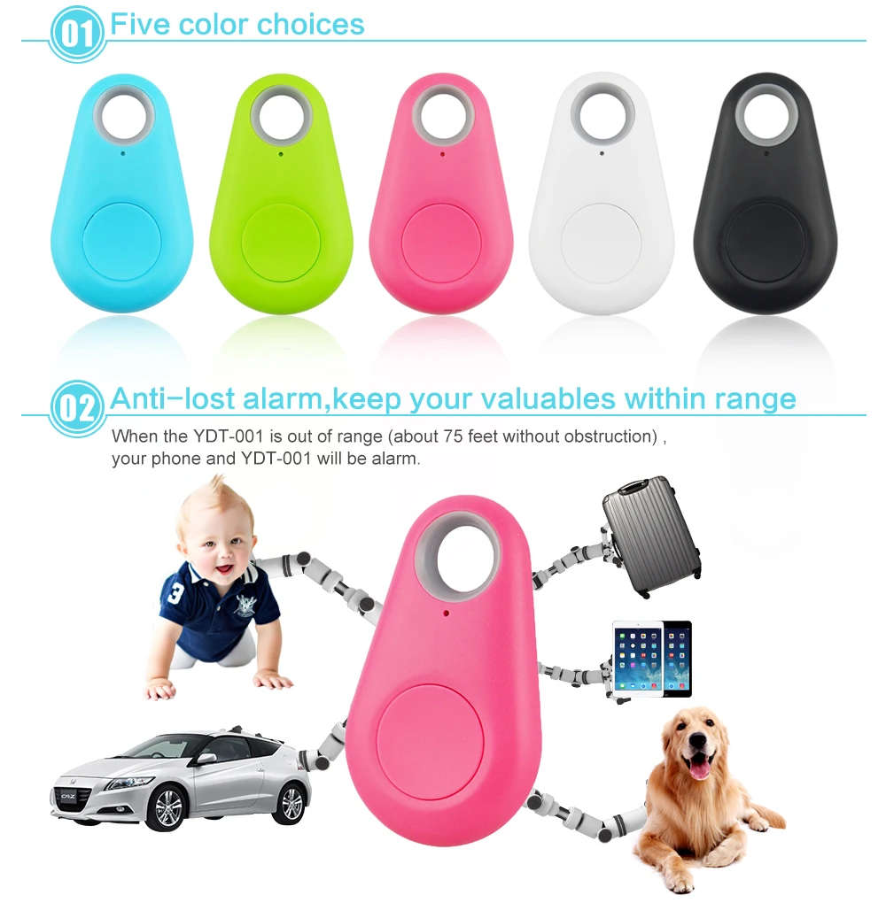 Anti Lost/Theft -Bluetooth GPS tracker Tag