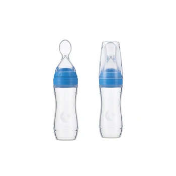 BABY SILICON RICE FEEDING BOTTLE