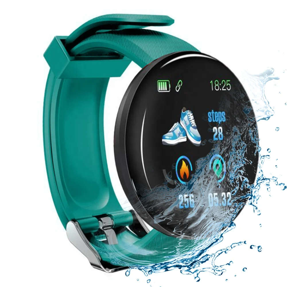 D18 SMART BRACELET AND HEART RATE MONITOR