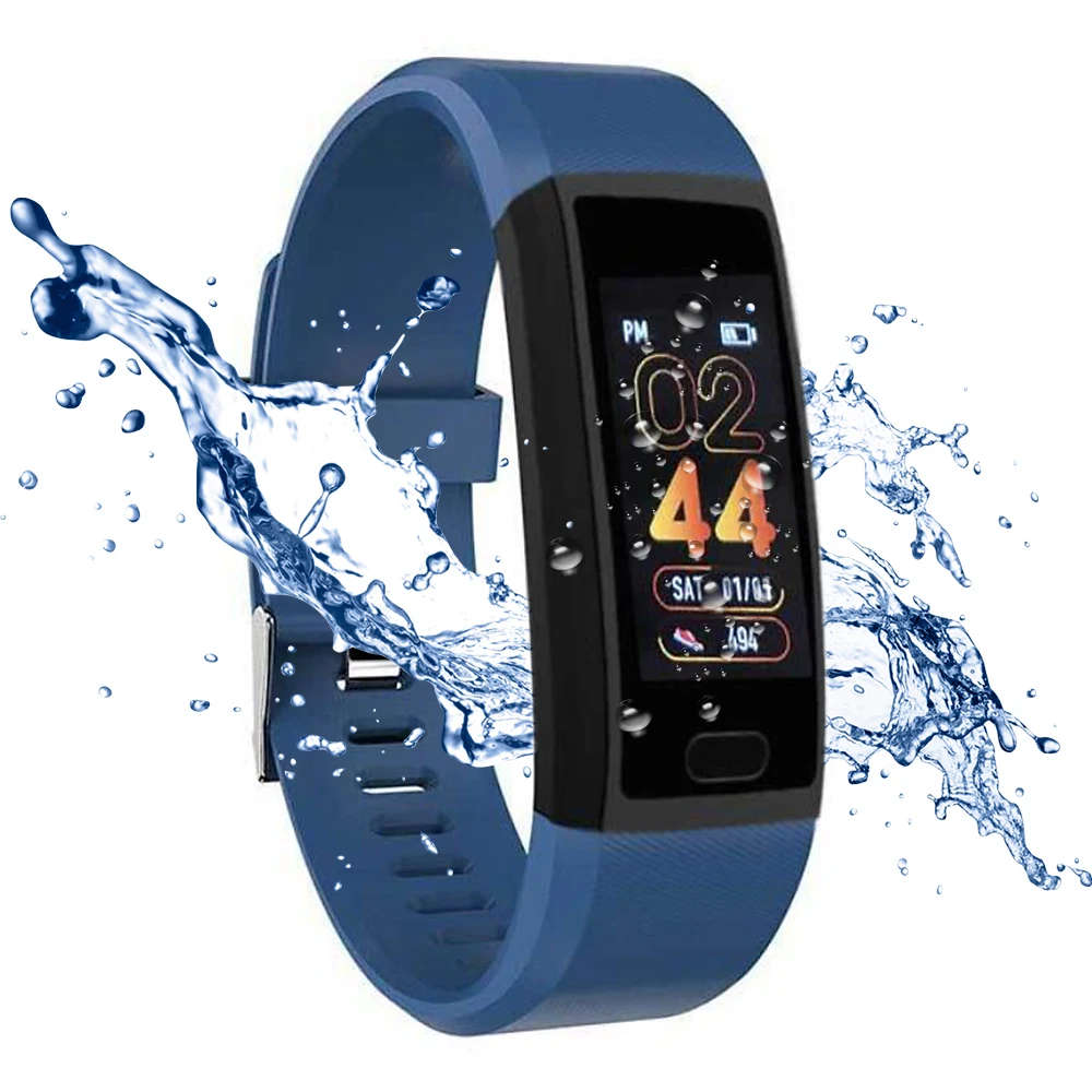 Fitness Tracker HR, Activity Tracker Watch with Heart Rate Monitor, IP68 Waterproof