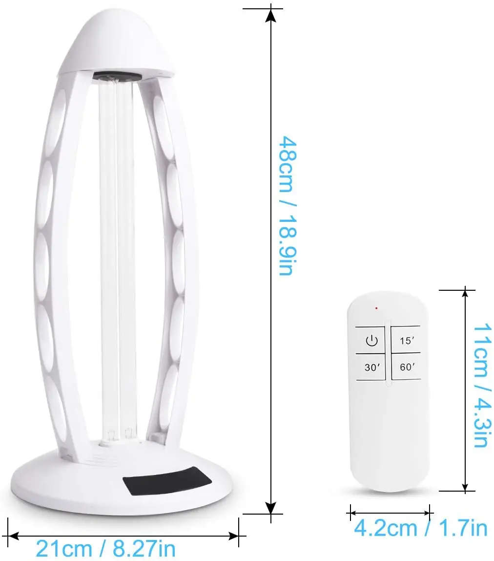 Ultraviolet sterilization lamp with ozone UV disinfection