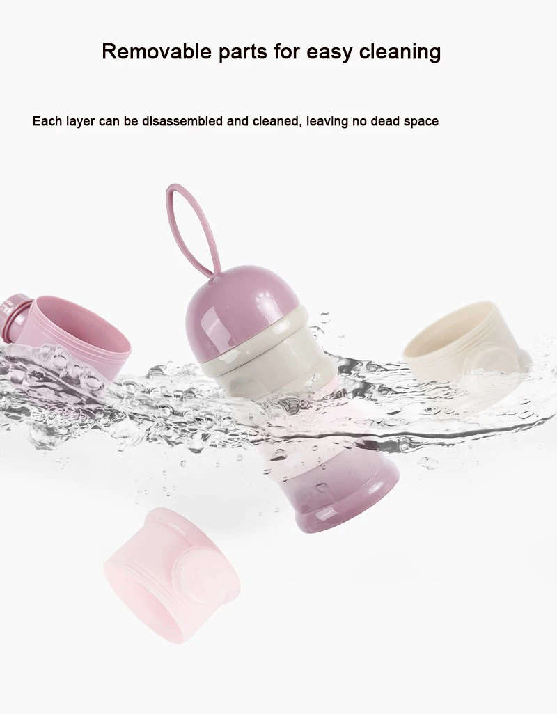 3 Layers baby milk powder formulae dispenser