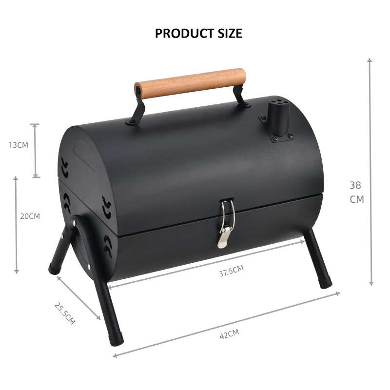 Portable Charcoal Barbecue Grill