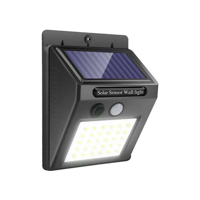 BULK FROM 6 // 30 LED Solar Powered Wall Light Motion Sensor