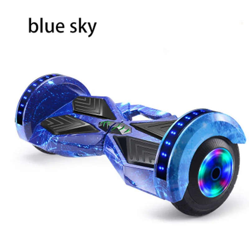 8` Hoverboard With Bluetooth Speaker And Led Lights