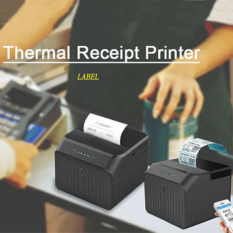 Till slip printer - Portable inkless Thermal Printer USB / Wireless Bluetooth [BRAND NEW]