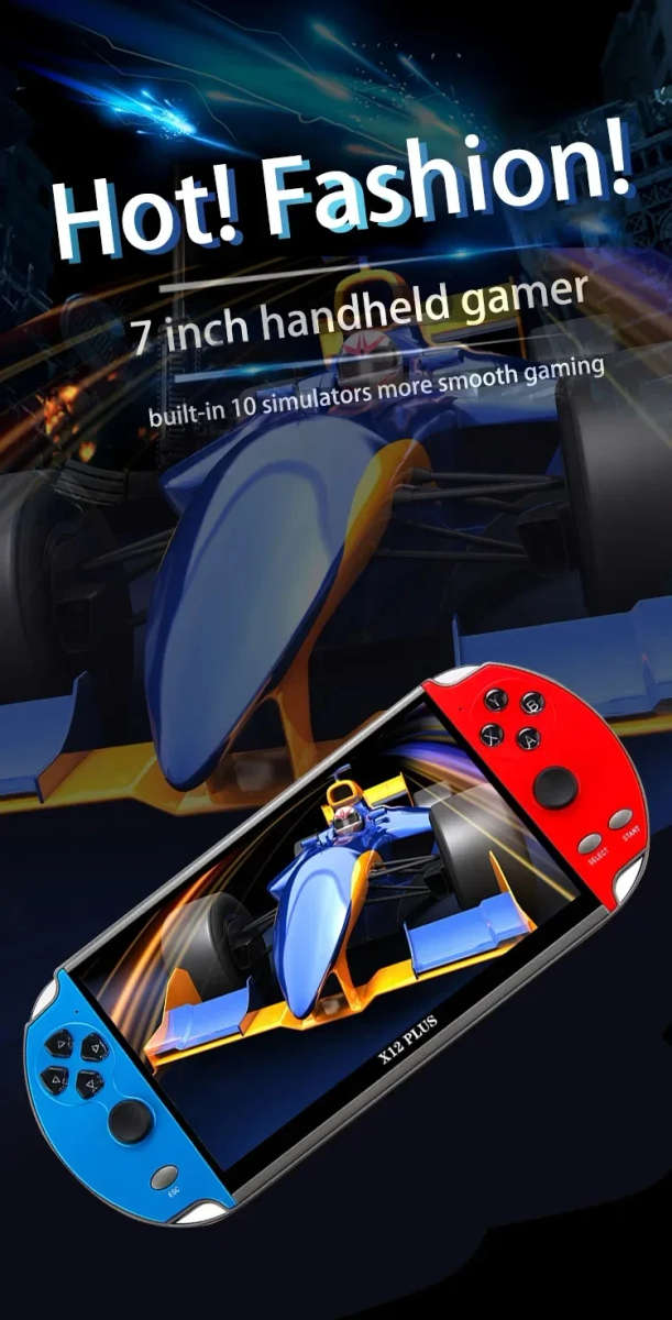 X12 Plus Handheld Retro Game Console