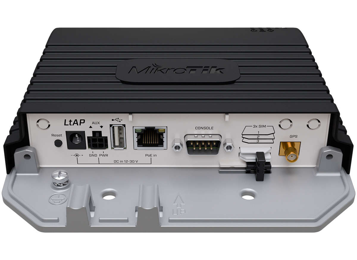 MikroTik MikroTik LtAP LTE7 Kit 3 SIM 2 mPCIe and GPS Router