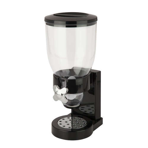 CEREAL DISPENSER BLACK