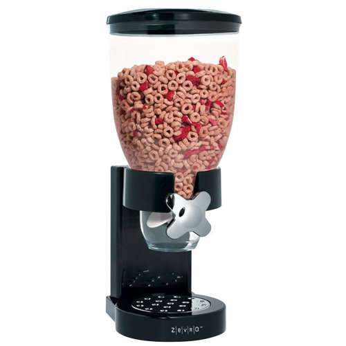 CEREAL DISPENSER BLACK