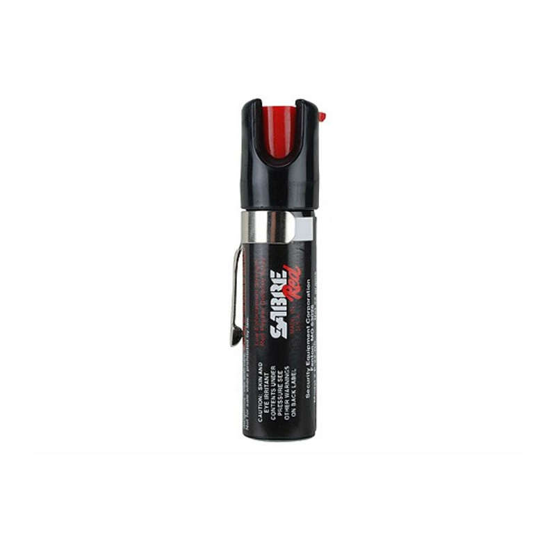 Sabre Red Pepper Spray - Black Clip On (22g)