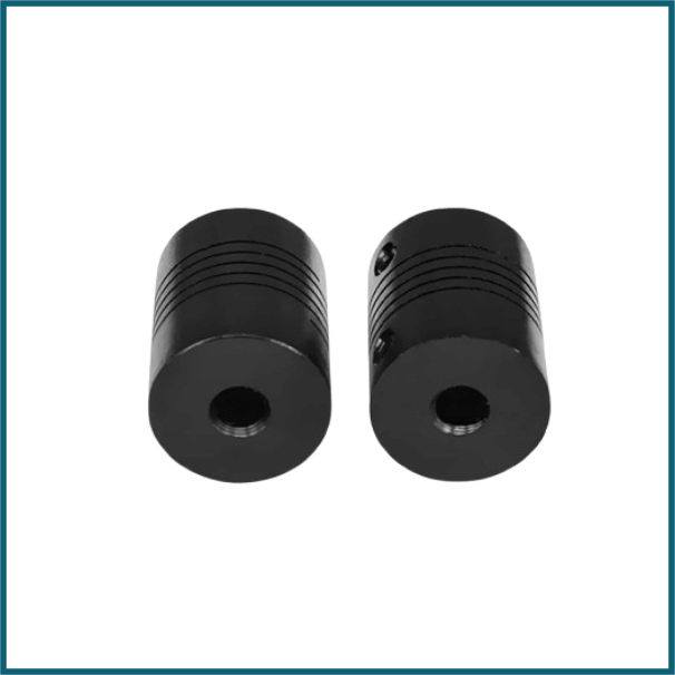 5*8 black Aluminium coupling 5*8