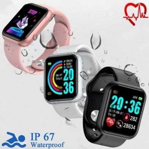 D20 Smart Watch With Heart Rate Monitor