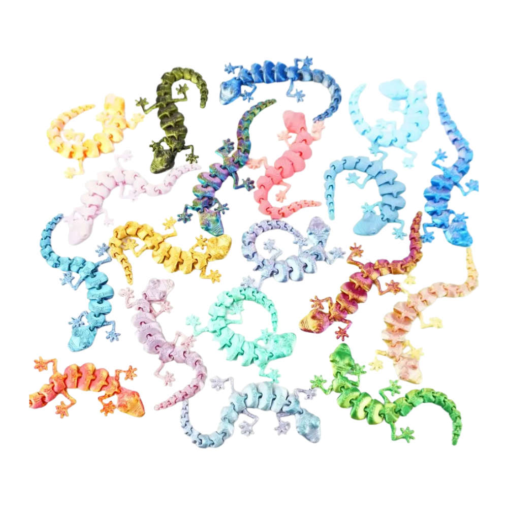 3D Printed Gecko Fidget Toy