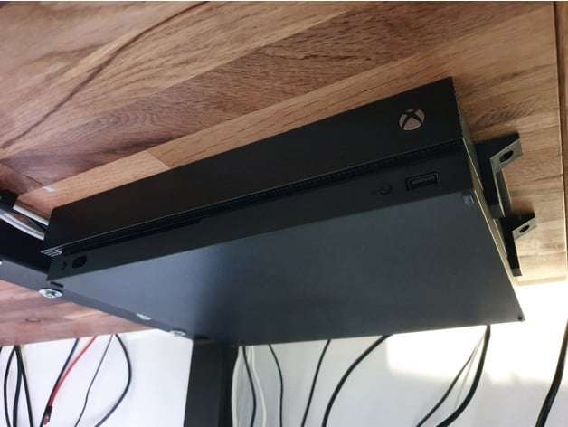 Xbox One X Bracket Under Desk Mount