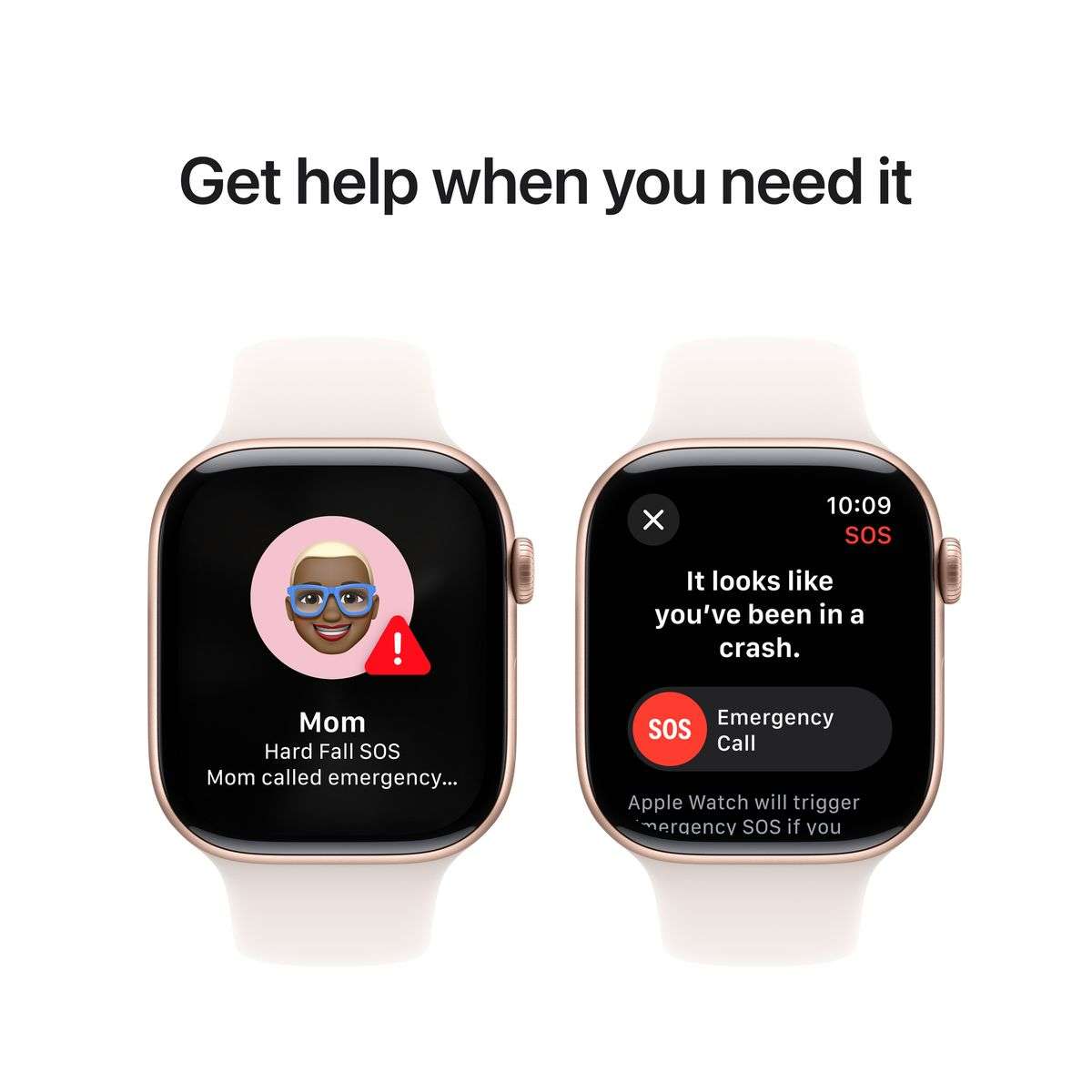 Apple Watch Series 10 GPS Aluminium Case (46mm) with Sport Band - S/M