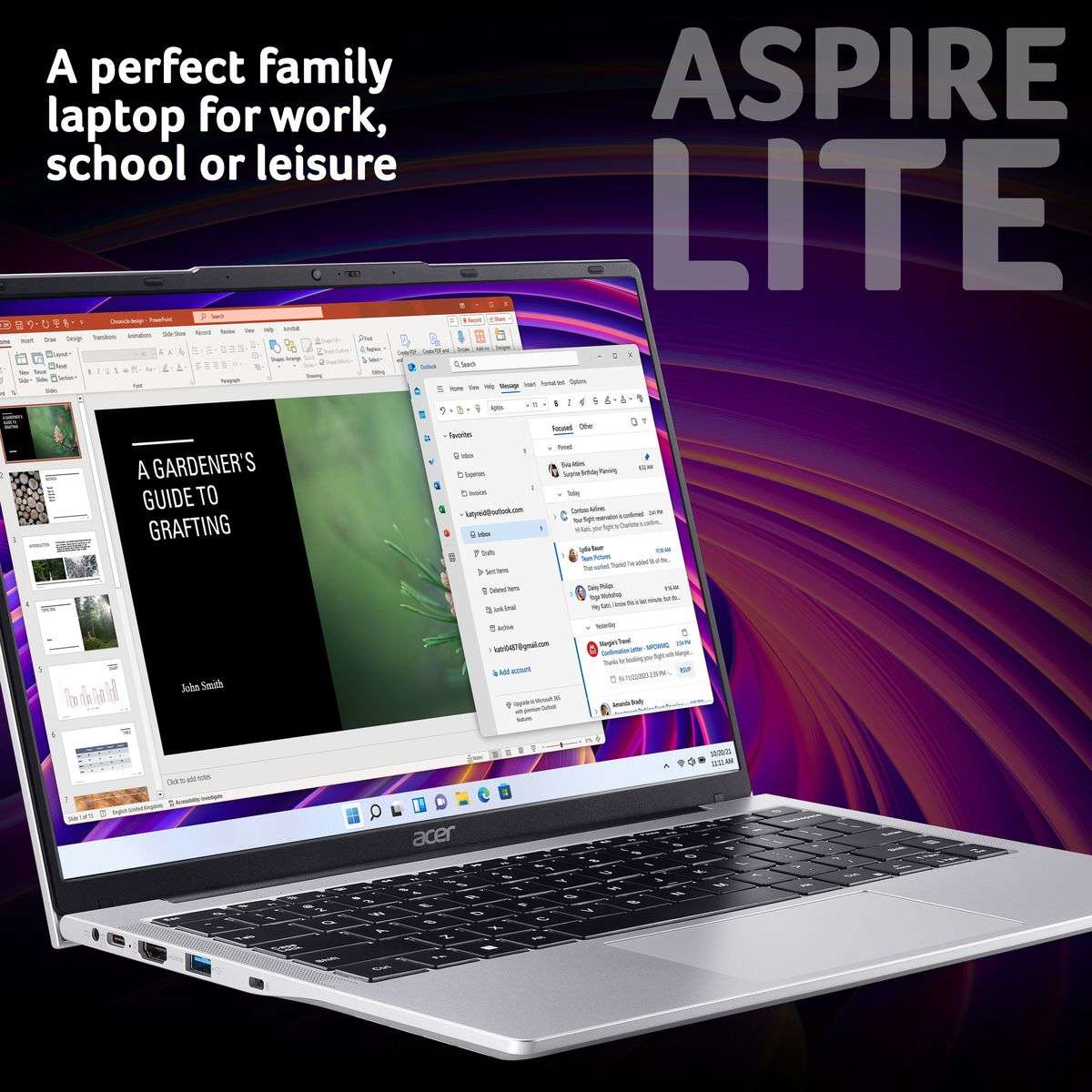 Acer Aspire Lite Intel Core i3 - N300 8GB 512GB SSD 14" IPS WUXGA Notebook