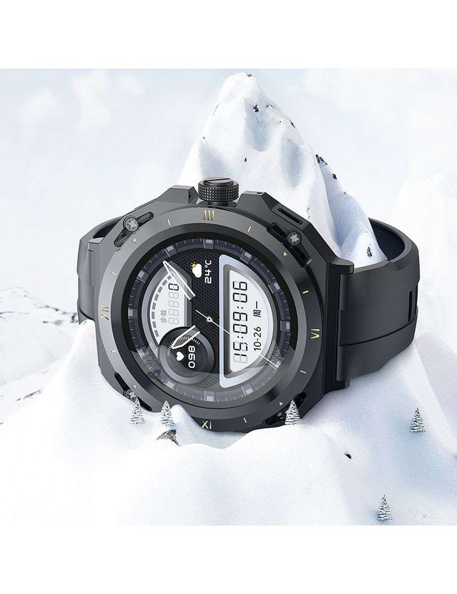 Hoco Y14 Smart Watch With 2 Metal Case + 2 Belts