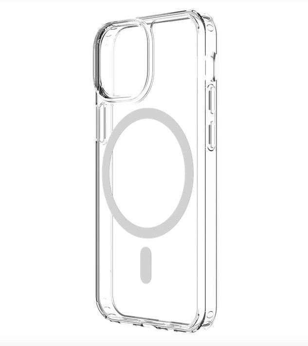 Wireless Mag-safe Magnetic Charging Clear Case For iPhone