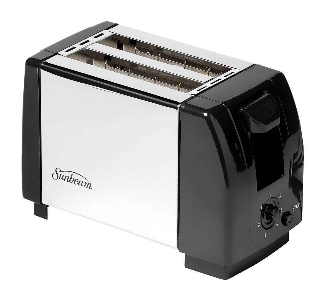 Adjustable Temperature 2 Slice Toaster