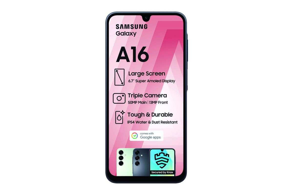 Samsung Galaxy A16 128GB LTE Dual Sim - Black