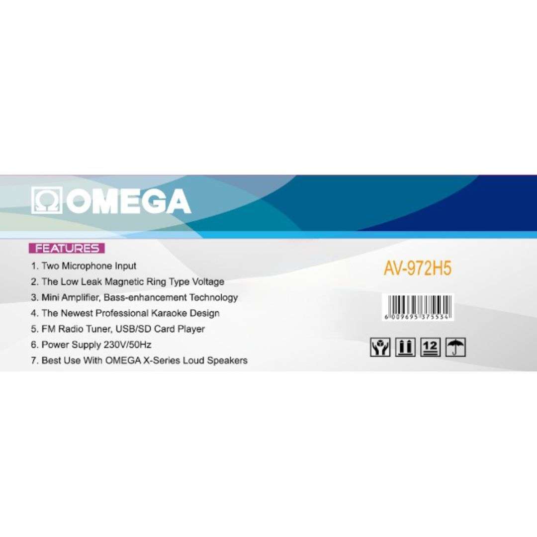 Omega Mini Professional Power Amplifier AV-972H5