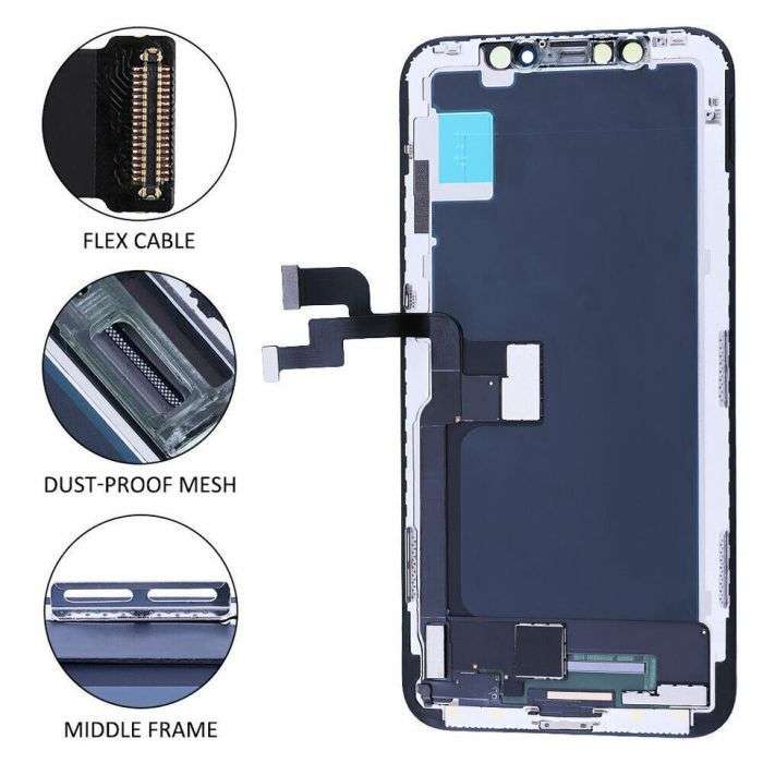 Quality Apple iPhone X LCD Screen and Digitizer Assembly Replacement