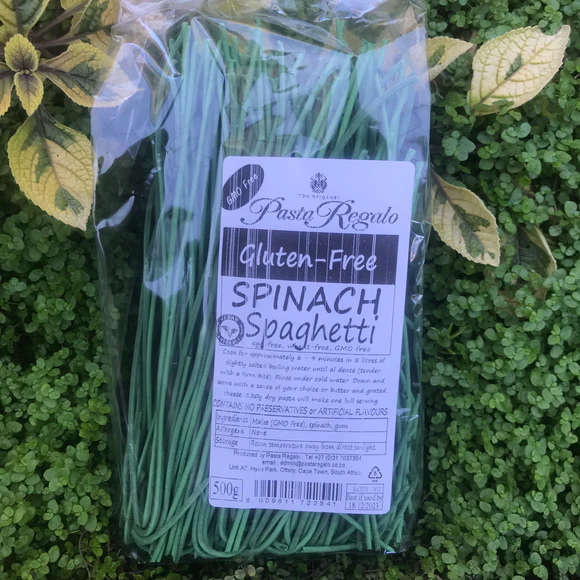 Spinach Spaghetti (Gluten Free) (500g)