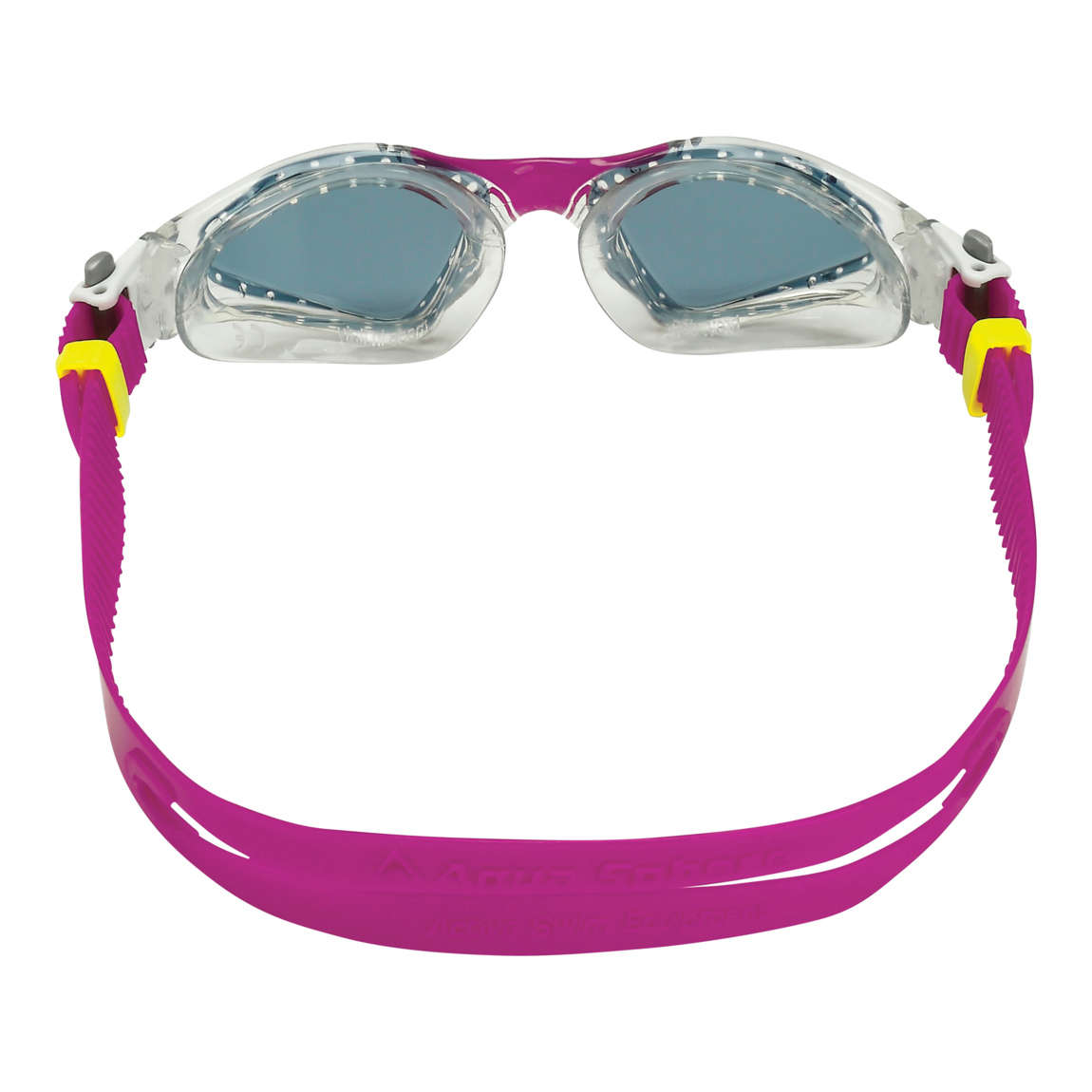 Aquasphere Kayenne Compact - Smoke Lens - Transparent/Raspberry Swim Goggles
