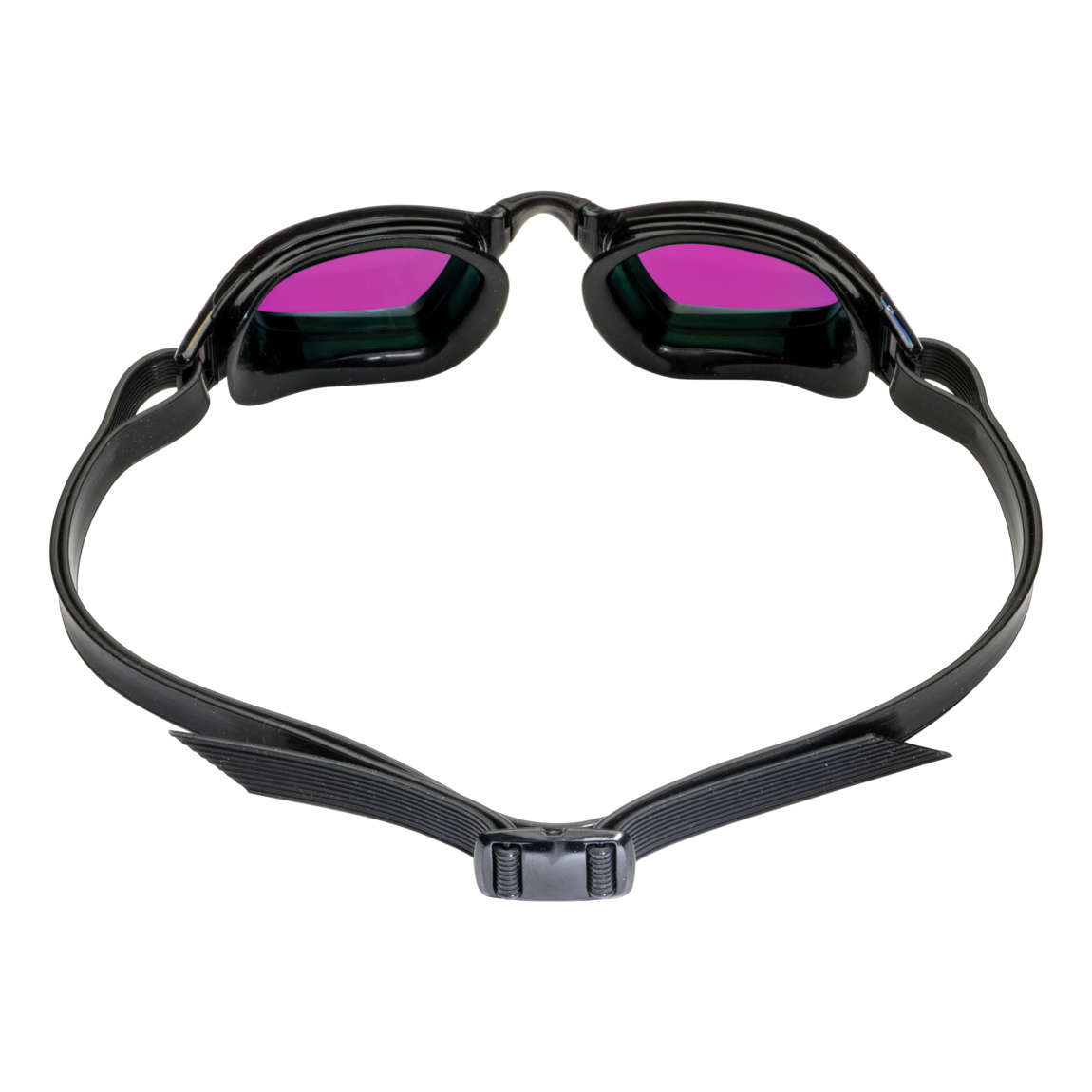 Aquasphere Xceed - Pink Titanium Mirrored Lens - Black/Black Racing Swim Goggles