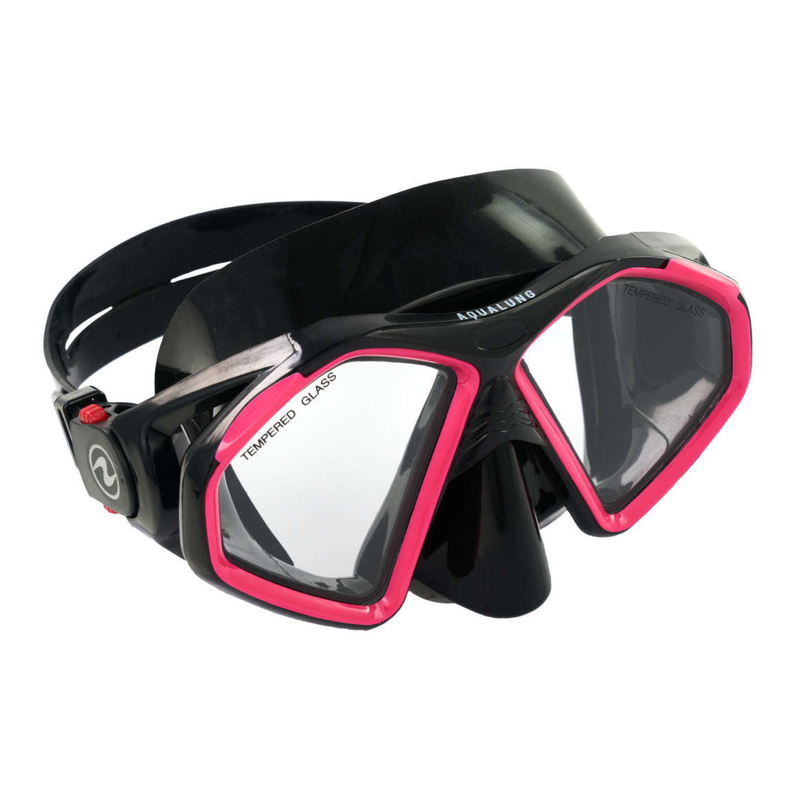 Aqualung Hawkeye SN Snorkeling Mask - Black/Pink