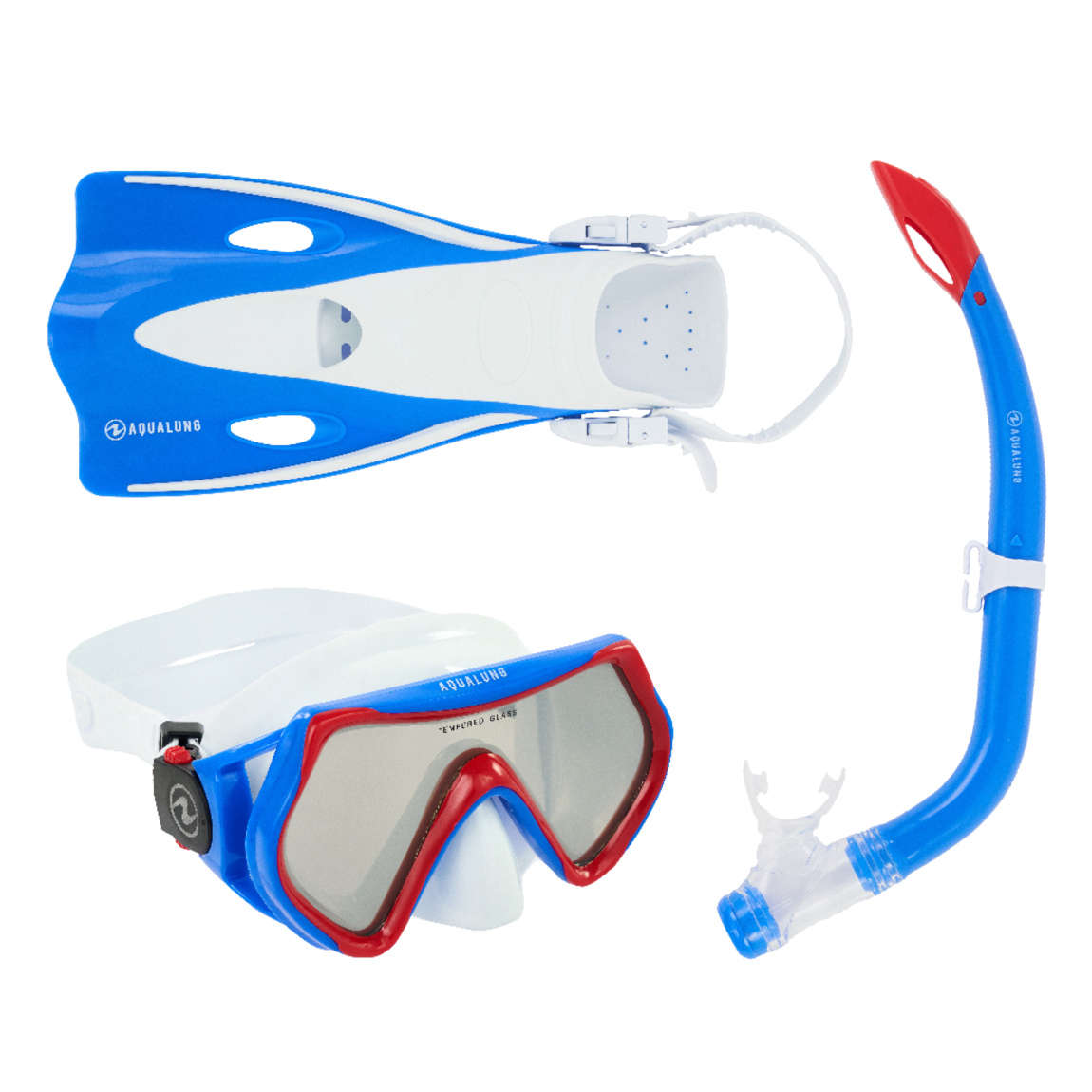 Aqualung Hero - Junior Snorkeling Set - White Blue