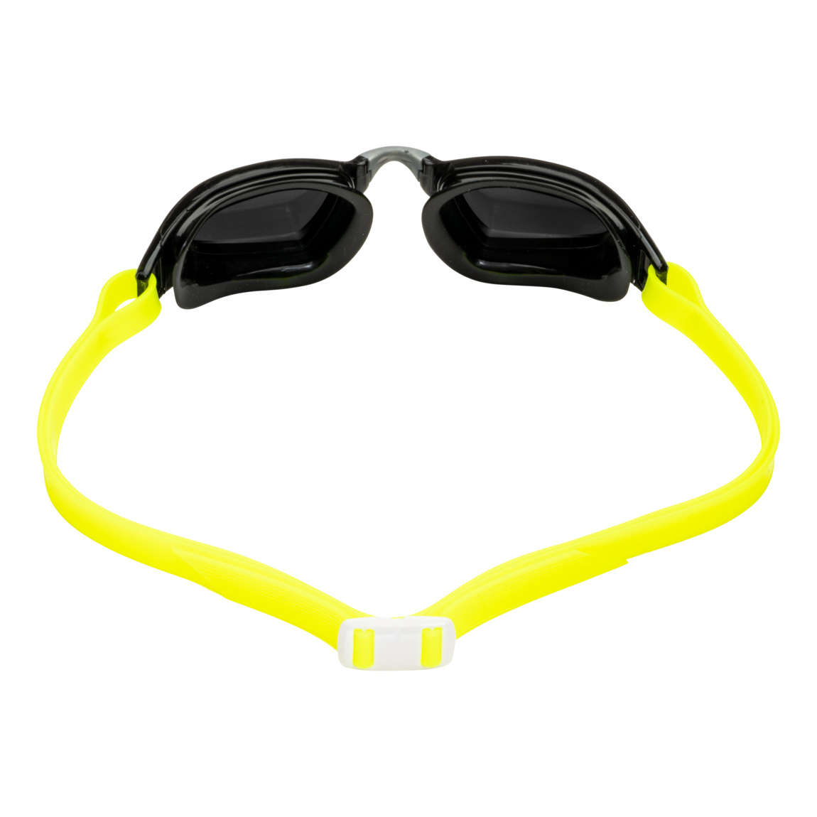 Aquasphere  Xceed - Silver Titanium Mirrored Lens - Black/Yellow Swim Racing Goggles