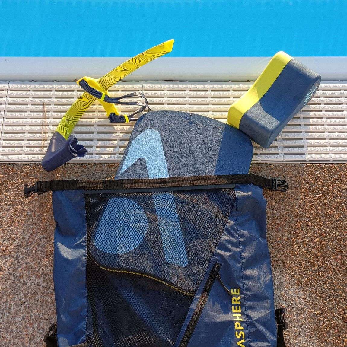 Aquasphere Swim Gear Mesh Backpack 30L