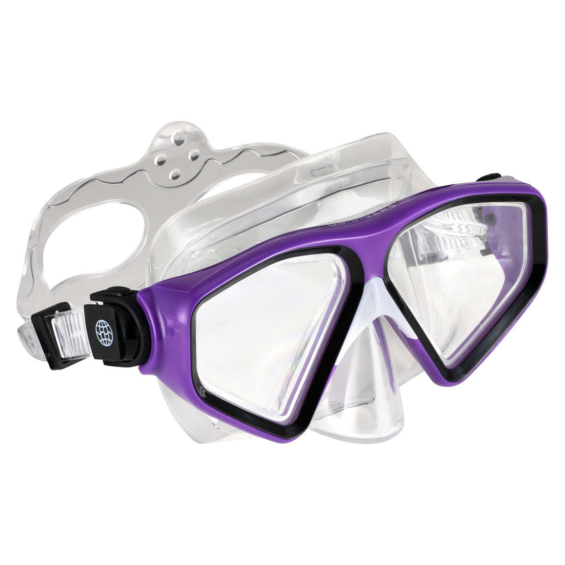 U.S. Divers Tiki - Adult Snorkeling Combo - Purple