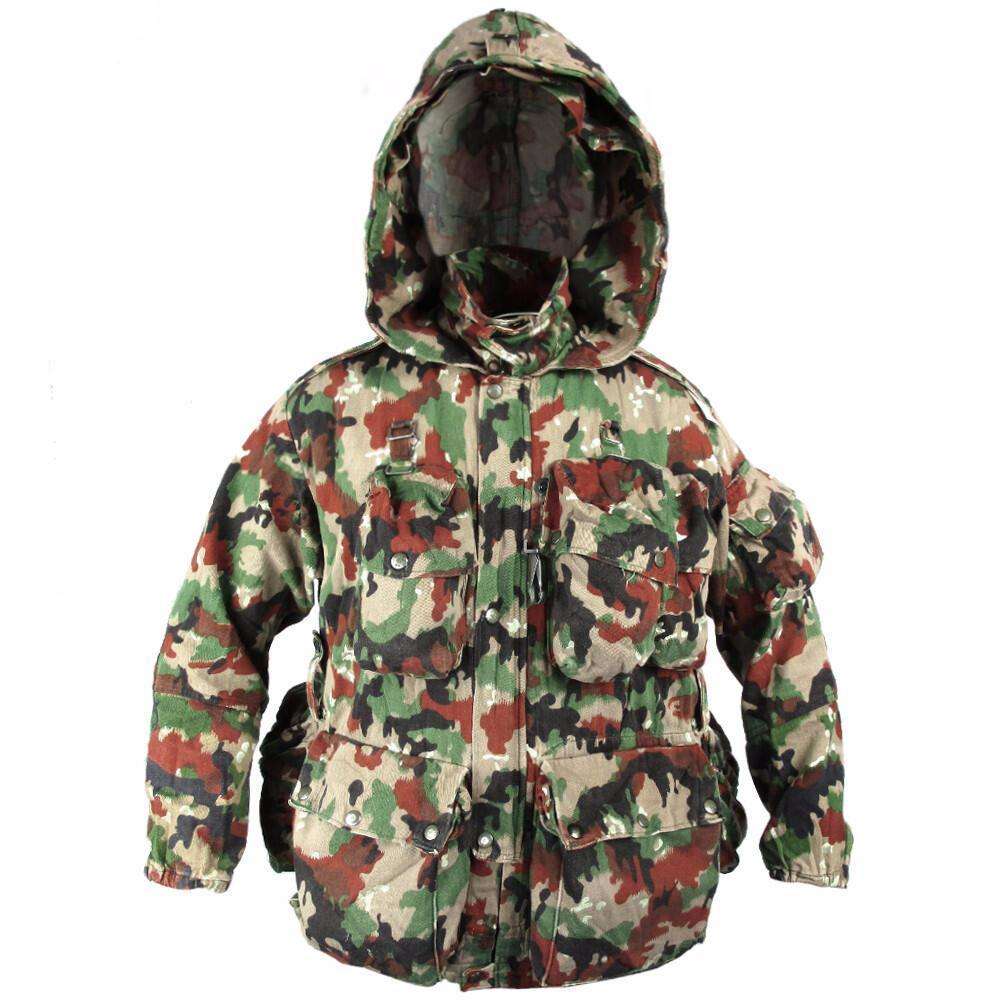 Swiss Alpenflage Parka and Bag