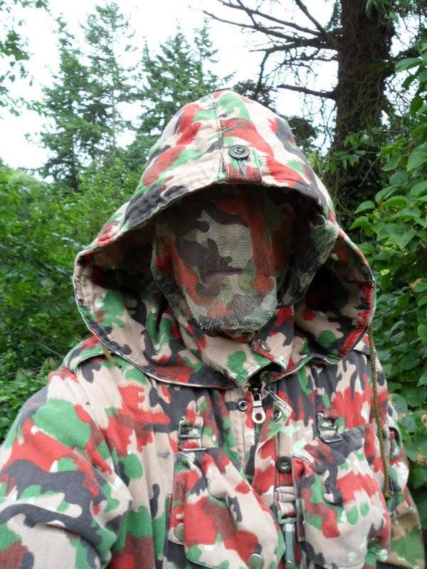 Swiss Alpenflage Parka and Bag