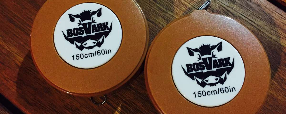 Bosvark Trophy Measuring Tape