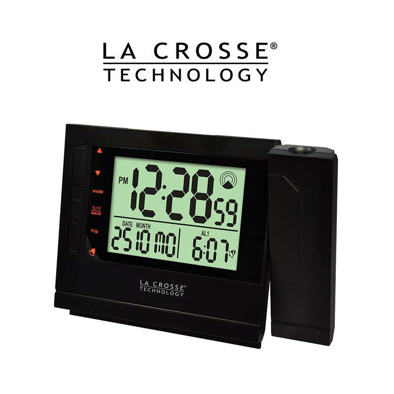 La Crosse Projection Clock with Indoor Temperature - WT519