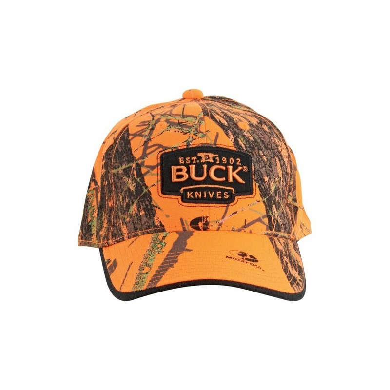 Buck Mossy Oak Blaze Orange Cap